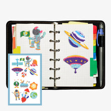 Lade das Bild in den Galerie-Viewer, 12pcs-Starry-Diy Handwerk Aufkleber