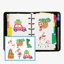 Lade das Bild in den Galerie-Viewer, 6pcs-Forest-Diy Handwerk Aufkleber