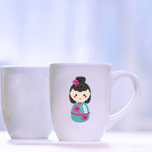 Lade das Bild in den Galerie-Viewer, 6pcs-Doll-Diy Handwerk Aufkleber