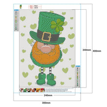 Lade das Bild in den Galerie-Viewer, Green Hat Goblin-30x40cm(Canvas) Full Drill Round Drill Diamond Painting