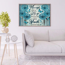 Lade das Bild in den Galerie-Viewer, Blumen-Vollbohrer Rundbohrer-50x40cm-Diamantmalerei
