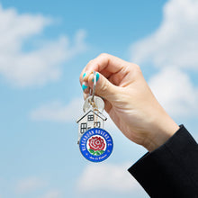 Lade das Bild in den Galerie-Viewer, 4 Stück/Satz Abzeichen DIY Schlüsselanhänger