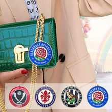 Lade das Bild in den Galerie-Viewer, 4 Stück/Satz Abzeichen DIY Schlüsselanhänger