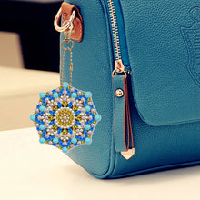 Lade das Bild in den Galerie-Viewer, 5 Stück/Satz Mandala einseitig Schlüsselanhänger