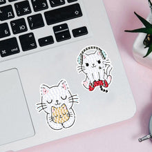 Lade das Bild in den Galerie-Viewer, 2pcs Cartoon diy Diamantzeichnungsaufkleber