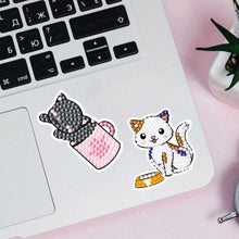 Lade das Bild in den Galerie-Viewer, 2pcs Cartoon diy Diamantzeichnungsaufkleber