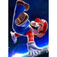 Lade das Bild in den Galerie-Viewer, Zeichen Mario-Vollrunde Diamantmalerei