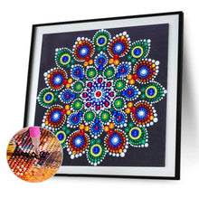 Lade das Bild in den Galerie-Viewer, Mandala-Spezielle geformte Kristalle Diamant Malerei-30 * 30 CM