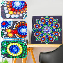 Lade das Bild in den Galerie-Viewer, Mandala-Spezielle geformte Kristalle Diamant Malerei-30 * 30 CM