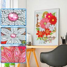 Lade das Bild in den Galerie-Viewer, Blume-speziell geformte Kristalldiamantmalerei-30 * 40CM
