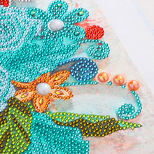Lade das Bild in den Galerie-Viewer, Papierblume-speziell geformte Kristalldiamantmalerei-30 * 40cm