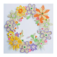 Lade das Bild in den Galerie-Viewer, Kranz-speziell geformte Kristalldiamantmalerei-30 * 30cm