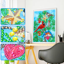 Lade das Bild in den Galerie-Viewer, Cardinal-Special Shaped Crystal Diamond Painting-30*40cm