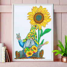 Lade das Bild in den Galerie-Viewer, Weihnachtshaus-speziell geformtes Kristall-Diamant-Gemälde-30 * 40cm