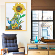 Lade das Bild in den Galerie-Viewer, Weihnachtshaus-speziell geformtes Kristall-Diamant-Gemälde-30 * 40cm