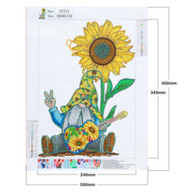 Lade das Bild in den Galerie-Viewer, Weihnachtshaus-speziell geformtes Kristall-Diamant-Gemälde-30 * 40cm