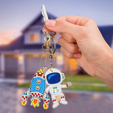 Lade das Bild in den Galerie-Viewer, 5 Stück/Satz Planet beidseitig Schlüsselanhänger