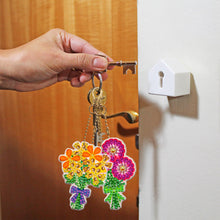 Lade das Bild in den Galerie-Viewer, 5 Stück/Satz Strauß beidseitig Schlüsselanhänger