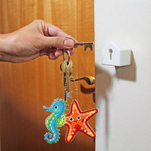 Lade das Bild in den Galerie-Viewer, 5 Stück/Satz Wasserlebewesen beidseitig Schlüsselanhänger