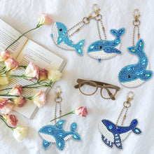 Lade das Bild in den Galerie-Viewer, 5 Stück/Satz Wal beidseitig Schlüsselanhänger