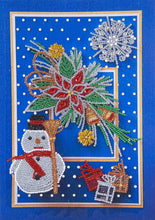 Lade das Bild in den Galerie-Viewer, Weihnachten - teilweise speziell geformte Diamantmalerei 30*40cm