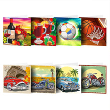 Lade das Bild in den Galerie-Viewer, 8pcs/Set-Car-Diamond Grußkarten
