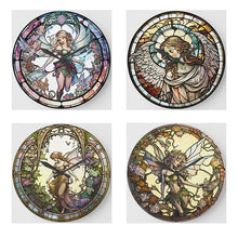 Lade das Bild in den Galerie-Viewer, Buntglas Elf-Full Round Diamond Painting-30x30cm