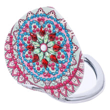 Lade das Bild in den Galerie-Viewer, Mandala-Muster-Diamant-Kosmetikspiegel
