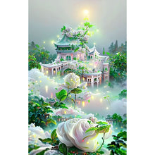 Lade das Bild in den Galerie-Viewer, Flower Manor-Full Drill Diamond Painting-40x70cm