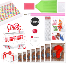 Lade das Bild in den Galerie-Viewer, willkürlich Diamond Painting Gift Box