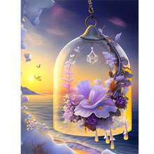 Lade das Bild in den Galerie-Viewer, (Multi-Größe) Strand Kristalllandschaft Vollbohrer Diamond Painting
