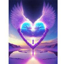 Lade das Bild in den Galerie-Viewer, Traumstrandliebe-Voll Round Diamond Painting-30x40cm