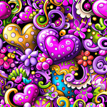 Lade das Bild in den Galerie-Viewer, Love-Voll Round Diamond Painting-30x30cm