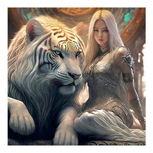 Lade das Bild in den Galerie-Viewer, Schönes Biest-Voll Round Diamond Painting-40x40cm