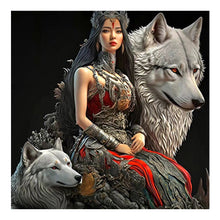 Lade das Bild in den Galerie-Viewer, Schönes Biest-Voll Round Diamond Painting-40x40cm