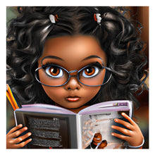 Lade das Bild in den Galerie-Viewer, Mädchen-Volle Runde Diamond Painting-30x30cm