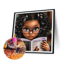 Lade das Bild in den Galerie-Viewer, Mädchen-Volle Runde Diamond Painting-30x30cm