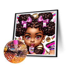 Lade das Bild in den Galerie-Viewer, Mädchen-Volle Runde Diamond Painting-30x30cm