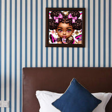 Lade das Bild in den Galerie-Viewer, Mädchen-Volle Runde Diamond Painting-30x30cm