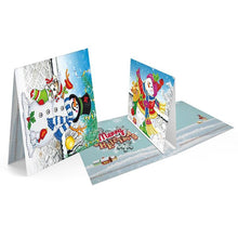 Lade das Bild in den Galerie-Viewer, 8PCS / SET 3D WEIHNACHTSGRUSSKARTEN DIAMOND PAINTIN