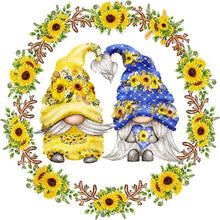 Lade das Bild in den Galerie-Viewer, Garland Gnome-Voller Round Diamond Painting-30x30cm