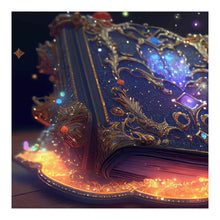 Lade das Bild in den Galerie-Viewer, Colored Flower Magic Book-Voller Diamond Painting-30x30cm