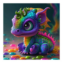 Lade das Bild in den Galerie-Viewer, Drachen-Voller Diamond Painting-30x30cm