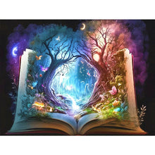 Lade das Bild in den Galerie-Viewer, Magisches Buch-Volle Runde Diamond Painting-40x30cm