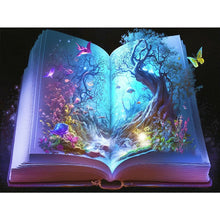 Lade das Bild in den Galerie-Viewer, Magisches Buch-Volle Runde Diamond Painting-40x30cm