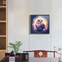 Lade das Bild in den Galerie-Viewer, Eule-Voller Bohrer Diamond Painting