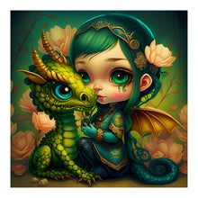 Lade das Bild in den Galerie-Viewer, Puppe-Voller Bohrer Diamond Painting