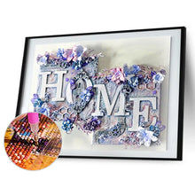 Lade das Bild in den Galerie-Viewer, Home-Voller Bohrer Diamond Painting