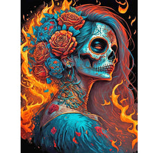 Lade das Bild in den Galerie-Viewer, Girl-Vollbild Diamond Painting-30x40cm