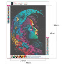 Lade das Bild in den Galerie-Viewer, Girl-Vollbild Diamond Painting-30x40cm